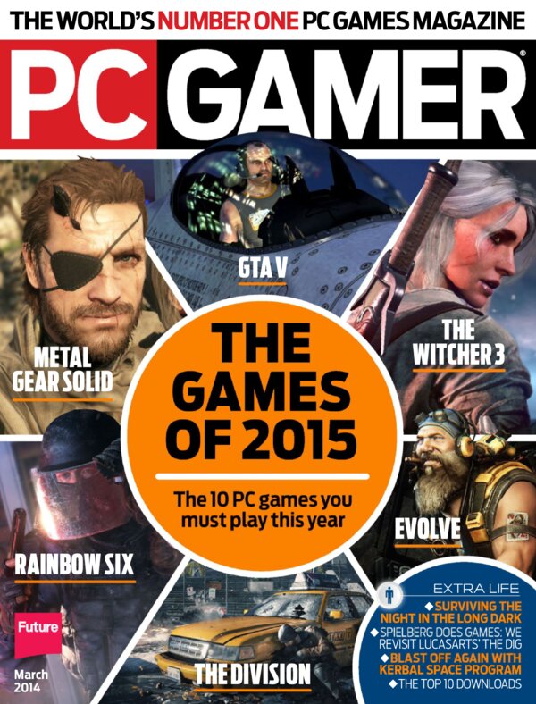03. PC Gamer USA   March 2015 cover